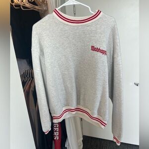 Madhappy Red & White Stripe hoodie